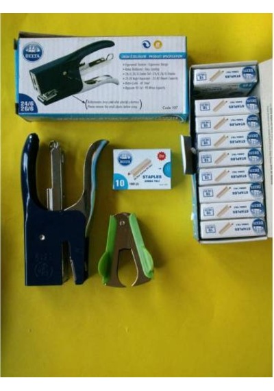 Pens Mini Zımba Makinası Delta +tel 10 Kt +tel Söküc