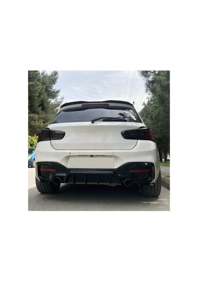 Bmw F20 1 Serisi 2011-2019 Spoiler Piano Black Bagaj Üstü Spoiler Eki