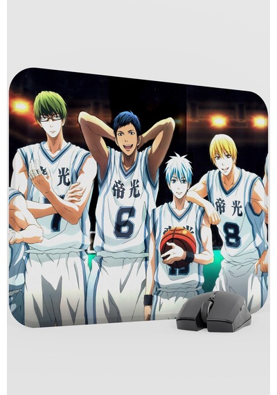 Kuroko No Basket Anime V1 - 48x40 Xl Gaming Kauçuk Kaymaz Taban Mouse Pad Fare Altlığı