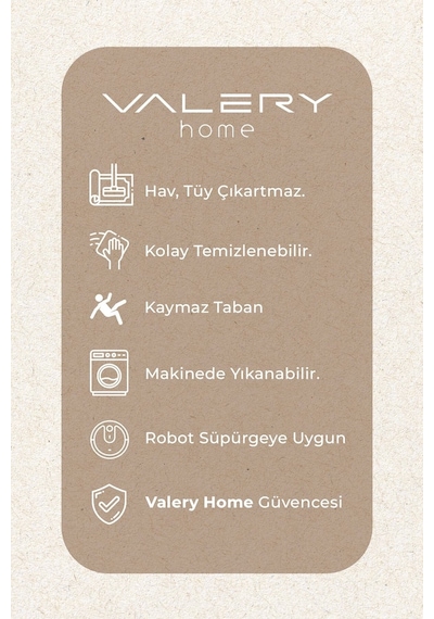 Valeryhome Vl Comfort Peluş Halı Beyaz Düz Saçaklı Açık Gri