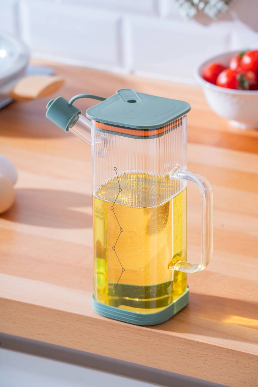 Acar Lume Cam Yağdanlık - 750 Ml Yeşil