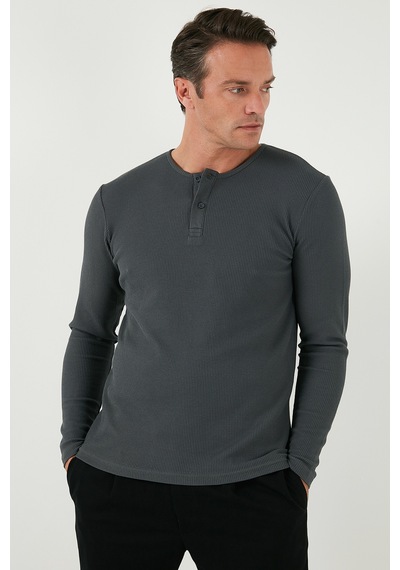 Buratti Erkek Sweat 5905070 Antrasit Antrasit