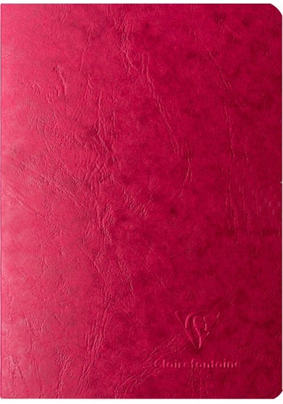 Clairefontaine Age Bag Stapled A5 Çizgisiz Defter Bordo 733102c