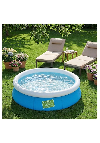 Bestway Kazan Modeli Şişme Çocuk Havuzu 152x38 Cm 57241 Mavi