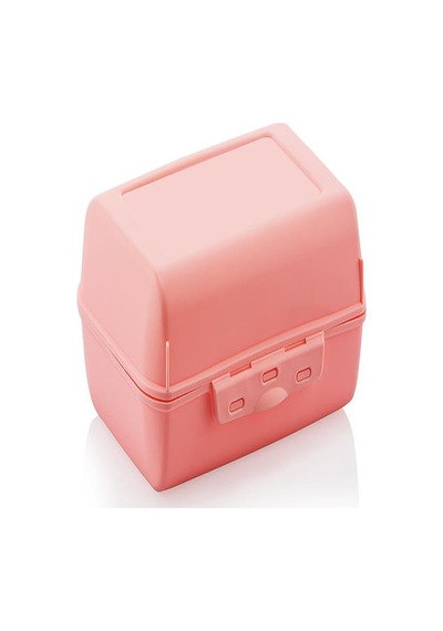 Dünya Plastik Derin Lunch Box Opak 30621 Pembe