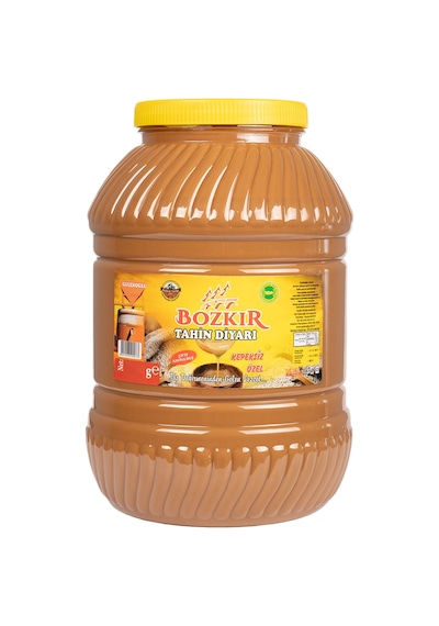 Güleroğlu Kepeksiz Bozkır Tahini Plastik Kutu Net 4915 Gr