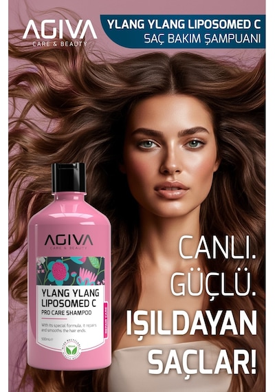 Ylang Ylang&lipozomed C Yıpranmış Ve Zayıf Saçlar İçin Onarıcı Şampuan 500ml-vegan Tüm Saç Tipleri