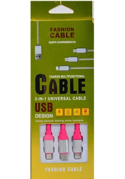 Suffie Mtl 3 İn 1 Usb Kablo
