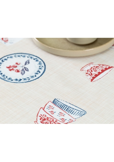 Madame Coco Mavel Pvc Masa Örtüsü - Bej - 140x200 Cm Maor0000000015140 X 200 Cm-bej