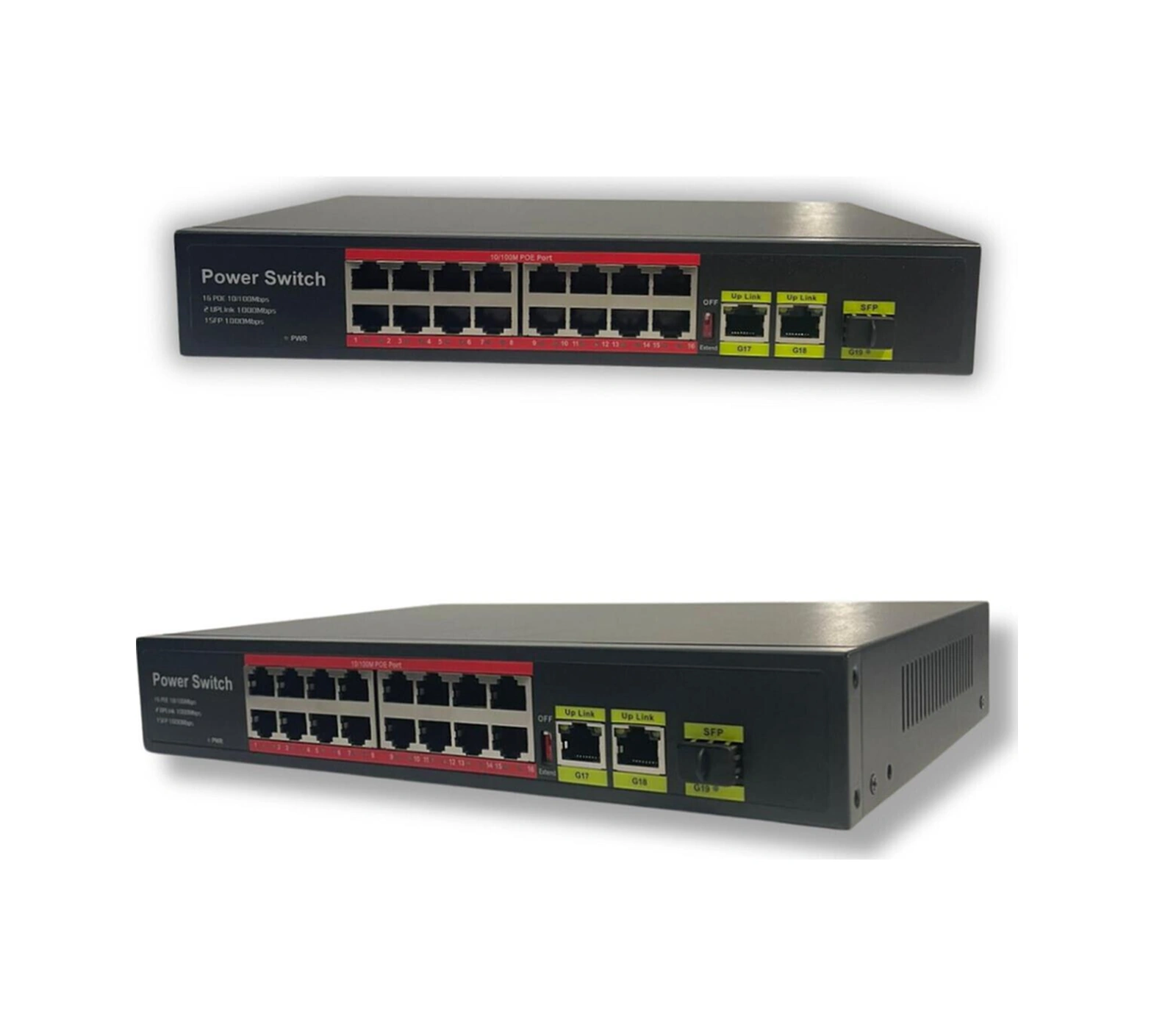 Poe Switch Pr-1630g 16 3 Port Smart-114130