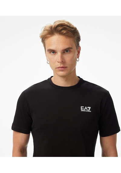 Ea7 Emporio Armani Core Identify Erkek Siyah T-shirt