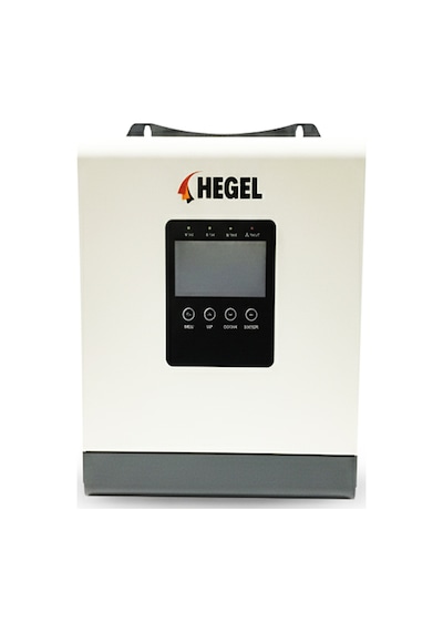 Hegel - İnges 6 Kw Mppt Akıllı İnverter - 48 Volt 6000 Watt Wifi'li İnvertör - Şebeke Bağlantılı
