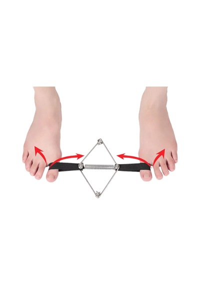 Akestoria Med Halluks Valgus Metal Egzersiz Bandı Baş Parmak Arası Metal Yay Fc-043 Standart