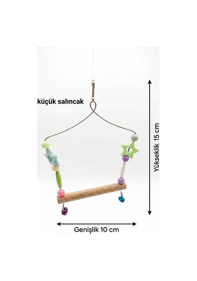 Küçük Salıncak Kuş Oyuncağı
