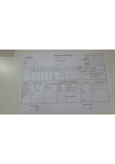 Gebe Lohusa İzlem Formu