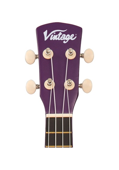Vintage Laka Rainbow Soprano Ukulele - Violet