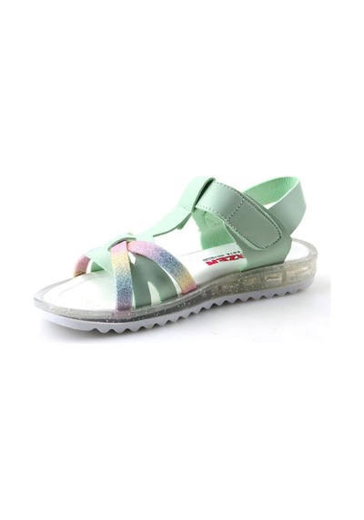 Papuçcity Arzen 02417 Orto Pedik Kız Çocuk Sandalet Yeşil