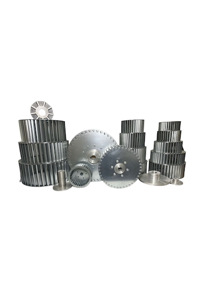 Çap 133 Boy 50 Delik 8 Mm Sol Yön Radyal Fan Pervanesi
