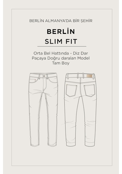 Avva Erkek Antrasit Klasik Bel Eskitme Yıkamalı Elastan Berlin Slim Fit Jean Pantolon A42y3531