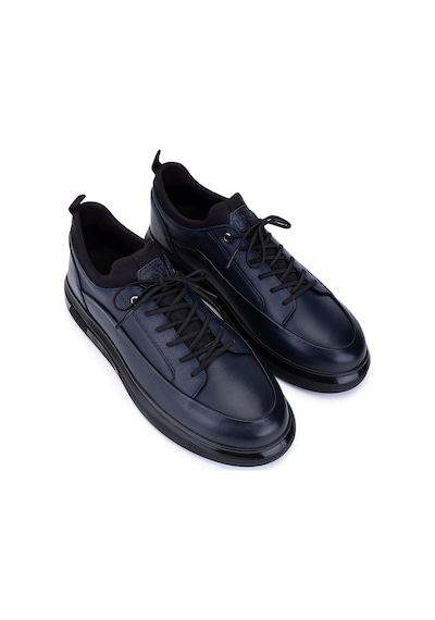 Tamer Tanca Erkek Hakiki Deri Lacivert Sneakers & Spor Ayakkabı 1145 20548 Erk Ayk Y26 Lacı Anl