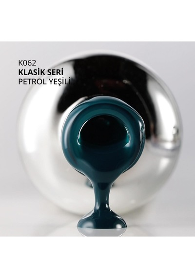 Kalıcı Oje K062, Petrol Yeşili, 10 Ml