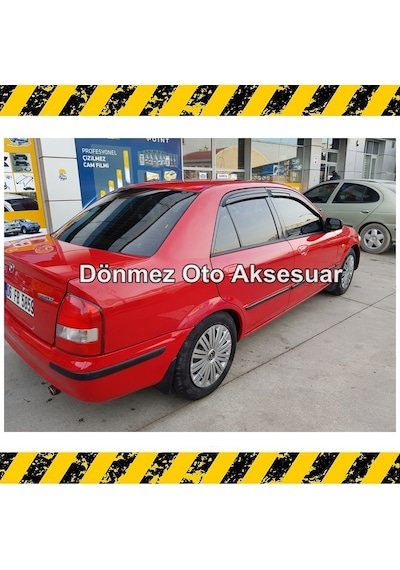 Mazda 323 Mügen Cam Rüzgarlığı Bj Kasa Sedan 1999-2003 Arası 4 Lü N11.12985