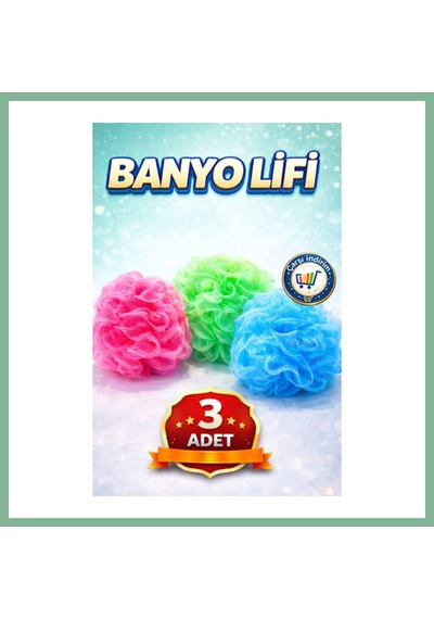 Bşkvirgo Nisa Banyo Lifi 3 Adet Bsk2026