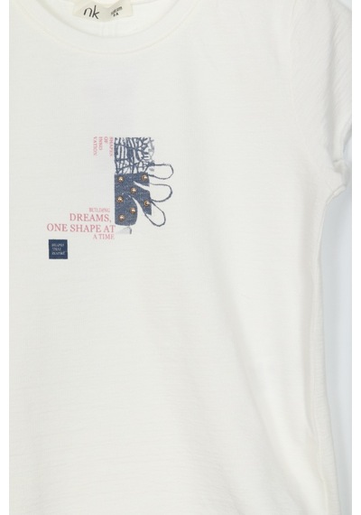 Xo Kids Kız Çocuk Tişort 8-14 Yaş 38399 Ekru
