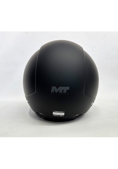 Mt Viale Sv Pure A1 Mat Siyah İç Güneş Vizörlü Kask Siyah