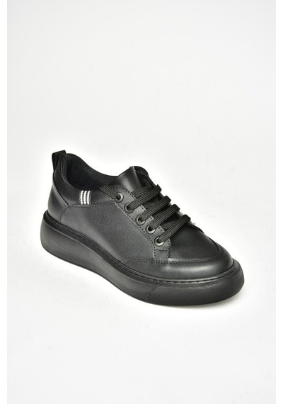 Fox Shoes S274048409 Siyah/siyah Kadın Spor Ayakkabı Sneakers Siyah Melanj