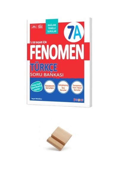 Fenomen 7. Sınıf Maarif 7a Serisi Türkçe Soru Bankası + Telefon Standı