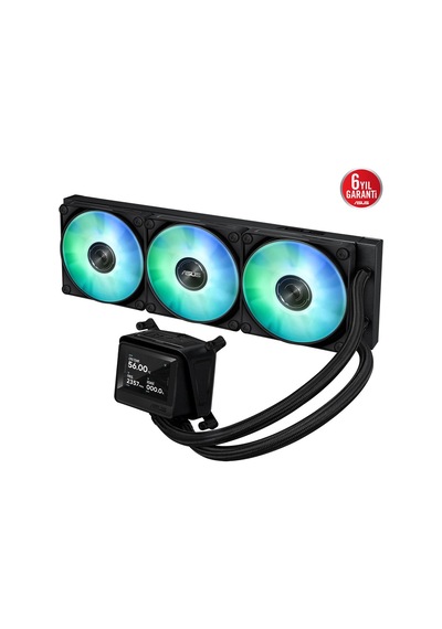 Asus Max Gaming Lc 360 Argb Lcd 360mm Intel-amd Uyumlu İşlemci Sıvı Soğutucu 90rc01g1-b0eay0