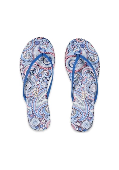 Tkees Tk-2023 Parmak Arası Mavi Kadın Terlik
