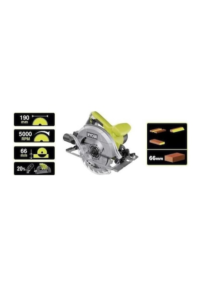 Ryobi RCS1400-G 1400W Daire Testere 190 MM - 5133002778