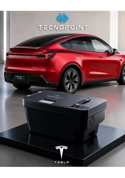 Tecnopoint 35 Lt Tesla Araç Buzdolabı 12v/24v Kompresörlü Soğutma Sistemi İle Enerji Tasarruflu