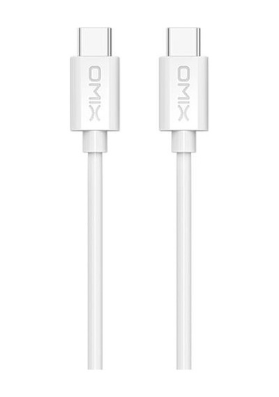 OMIX USB-C TO USB-C 3A ŞARJ VE DATA KABLOSU