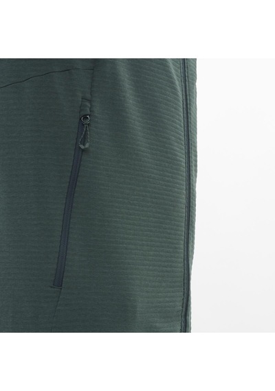 Salomon Essentıal Lıghtwarm Erkek Tam Fermuar Polar Green Gables Lc2706900 Yeşil