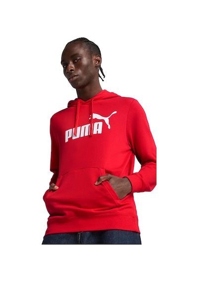 Puma Ess No. 1 Logo Erkek Sweatshirt Kırmızı