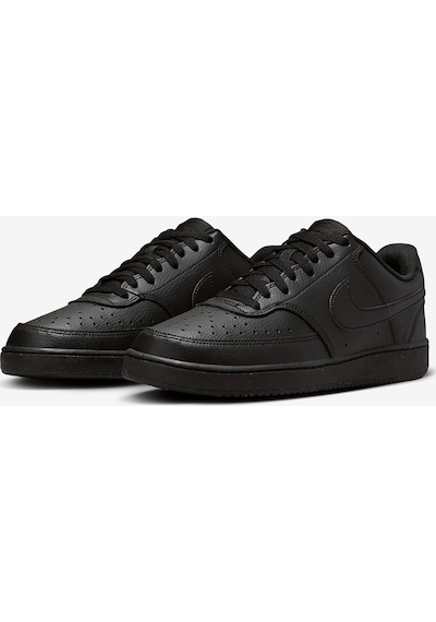 Nike Erkek Court Vısıon Lo Nn Dh2987 Black/black-black Siyah