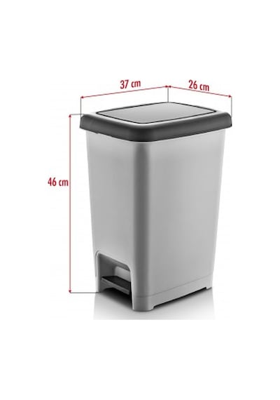 25 Litre Basmalı Çöp Kovası Diğer
