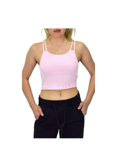 Kadın İp Askılı Pedli Crop 8136 Bgl-st03783 001