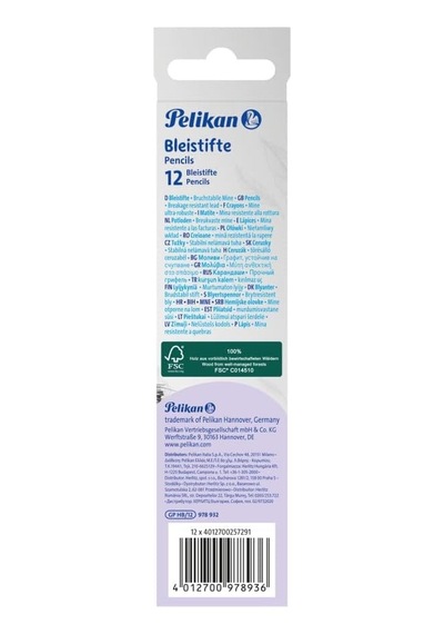 978932 Kurşun Kalem, Sertlik Derecesi Hb Çok Renkli