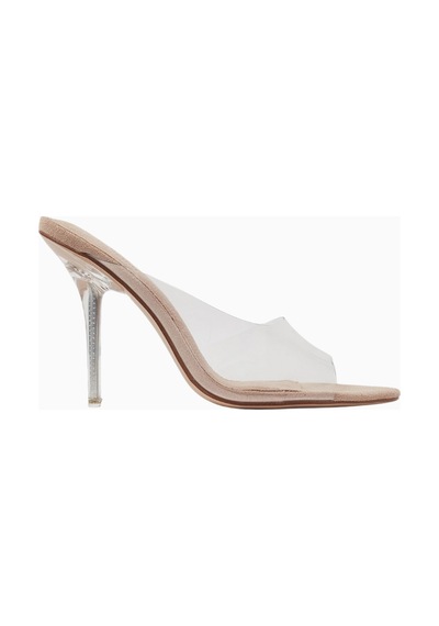 Femme La Barely There 100 Şeffaf Pvc Terlik, Minimalist Ve Lüks Vegan Tasarım