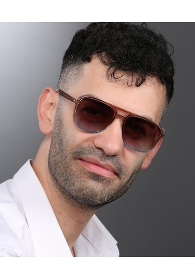 Bern Glasses 1001 54 C175 1976 Erkek Güneş Gözlüğü Çok Renkli