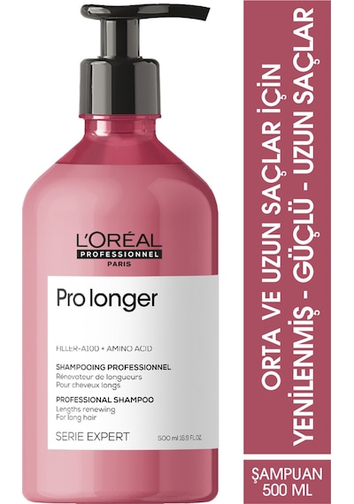 L'Oréal Professionnel Serie Expert  Pro Longer Uzun Saçlar için Bakım Şampuanı 500 ML