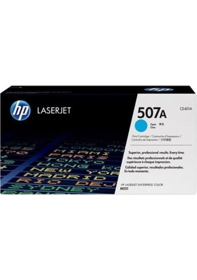 Hp 507A-Ce401A Mavi  Toner