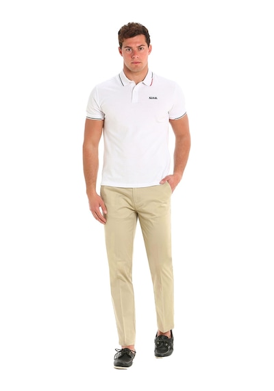 Slam Deck Lgt Pıque Polo W02 Beyaz