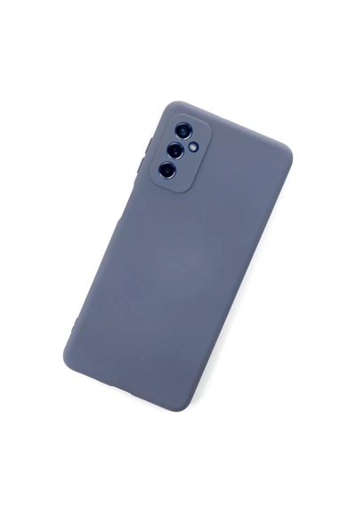Newface Samsung Galaxy M52 5g Kılıf Nano İçi Kadife Silikon - Gri