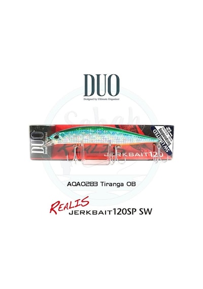 Duo Realis Jerkbait 120SP SW AQA0283 Tiranga OB