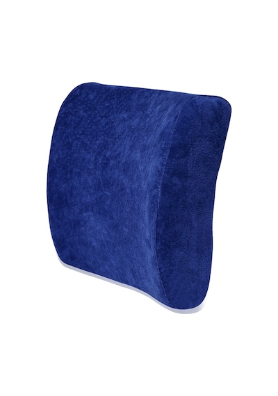 Visco Ortopedik Bel Dayama Minderi 38x33x12 cm, Lacivert Visco Ortopedik Bel Dayama Minderi 38x33x12 cm, Lacivert